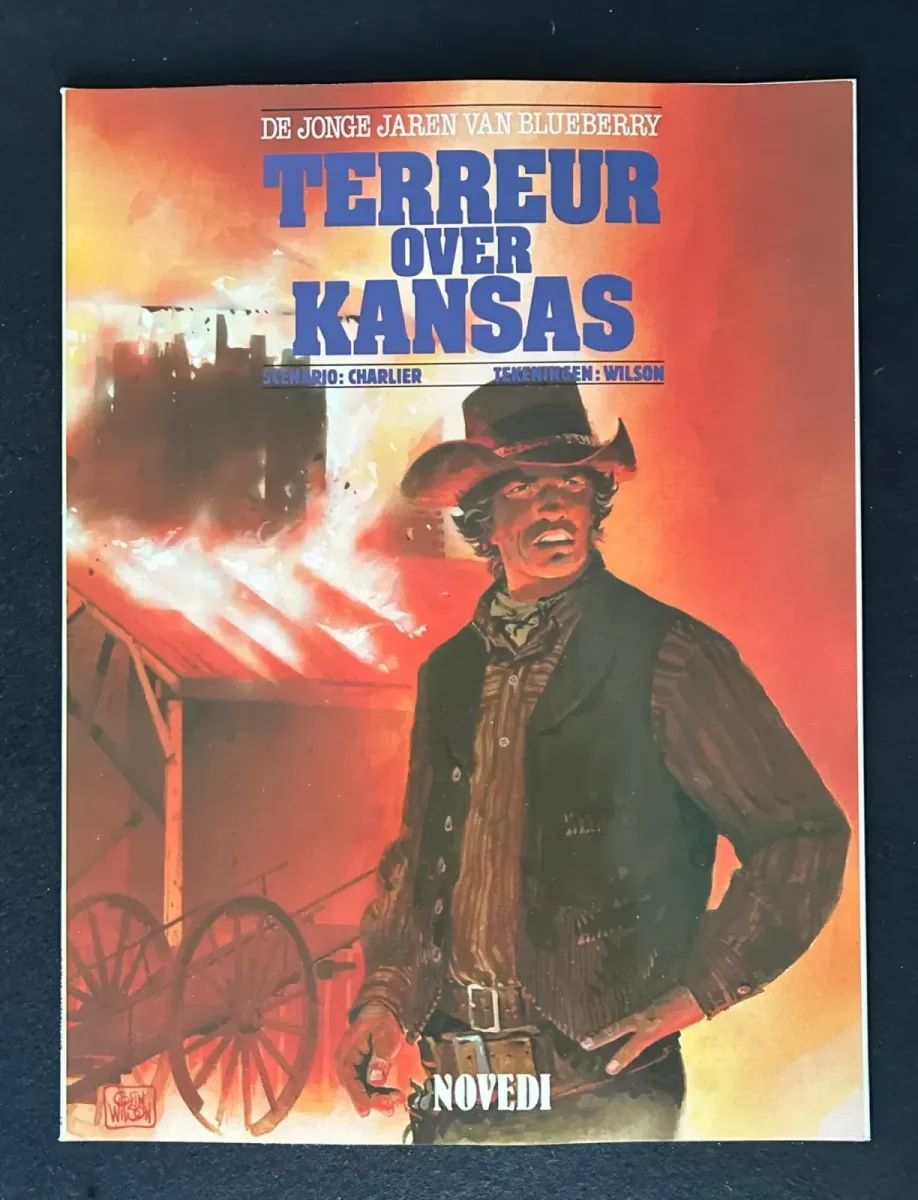 De jonge jaren van Blueberry - Terreur over Kansas (1e druk, 1987