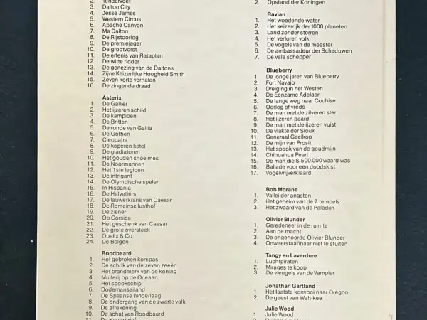 1e drukken HC De jonge jaren van Blueberry (1e druk, 1978)