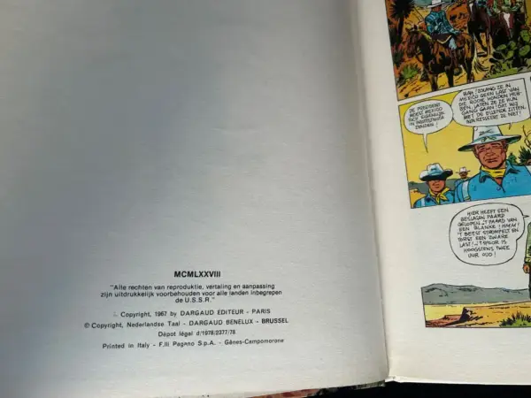 1e drukken HC Luitenant Blueberry - De eenzame adelaar (1e druk, 1967 - HC)