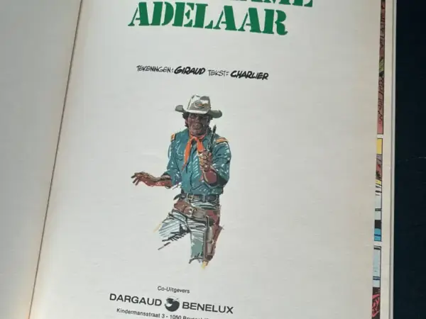 1e drukken HC Luitenant Blueberry - De eenzame adelaar (1e druk, 1967 - HC)