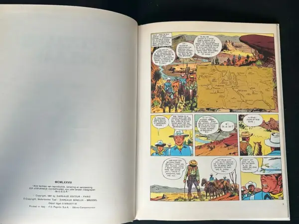 1e drukken HC Luitenant Blueberry - De eenzame adelaar (1e druk, 1967 - HC)