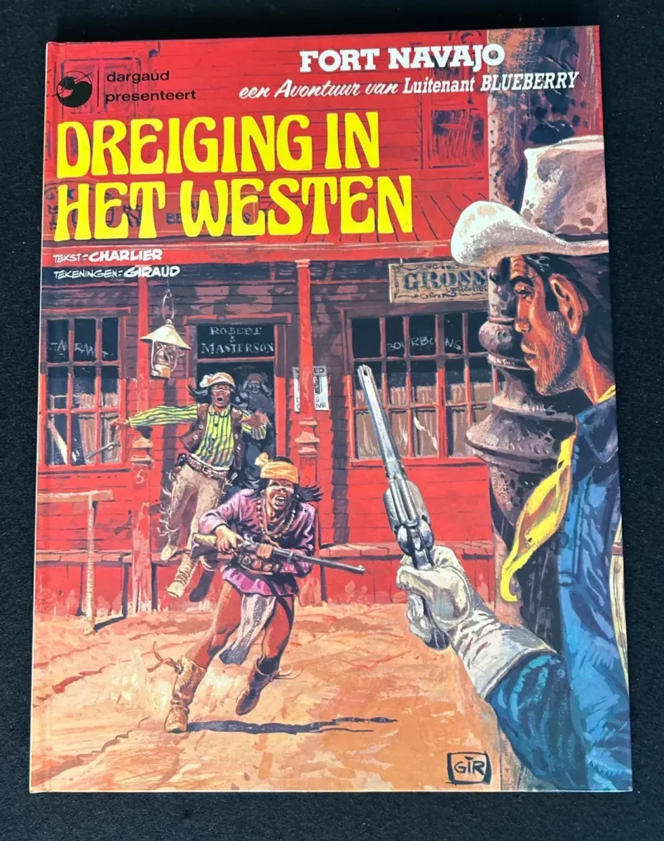 Luitenant Blueberry - Dreiging in het Westen (1e druk, 1966)