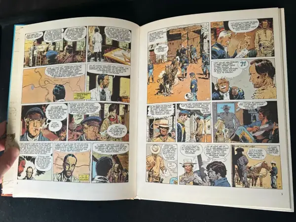 herdrukken HC Luitenant Blueberry - Het ijzeren paard (1978, 1e druk heruitgave