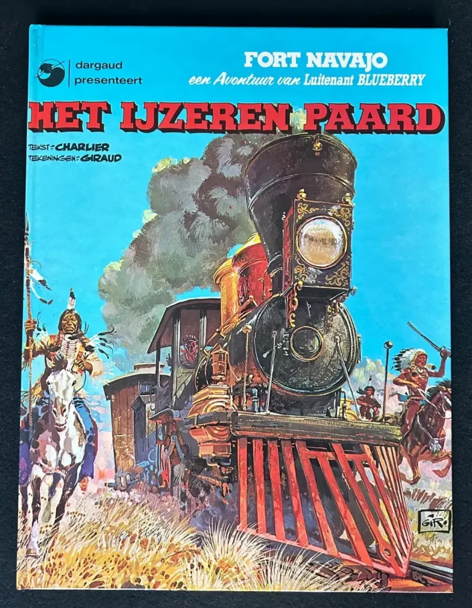 Luitenant Blueberry - Het ijzeren paard (1978, 1e druk heruitgave