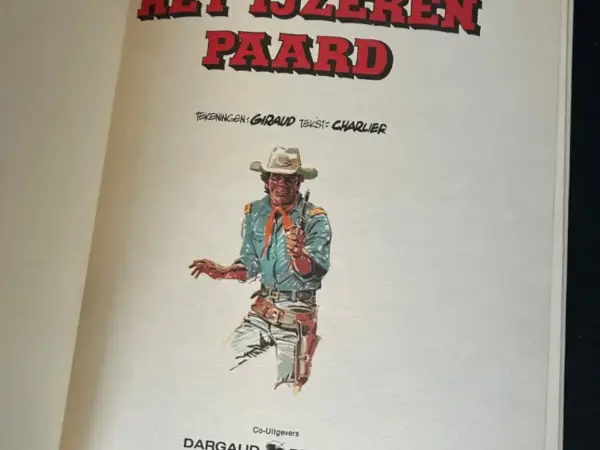 herdrukken HC Luitenant Blueberry - Het ijzeren paard (1978, 1e druk heruitgave