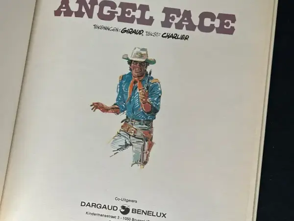 1e drukken HC Een avontuur van Luitenant Blueberry - Angel Face (1e druk, 1978)