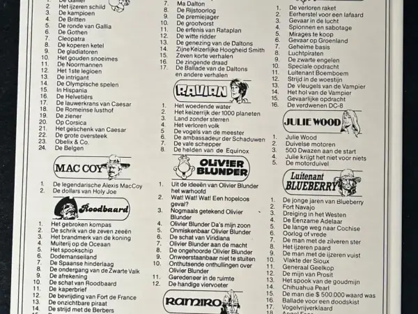 1e drukken HC De jonge jaren van Blueberry 3 - Blauwjas (1e druk, 1979)