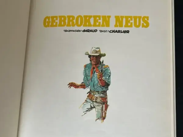 1e drukken HC Een Avontuur van Luitenant Blueberry - Gebroken Neus (1980)