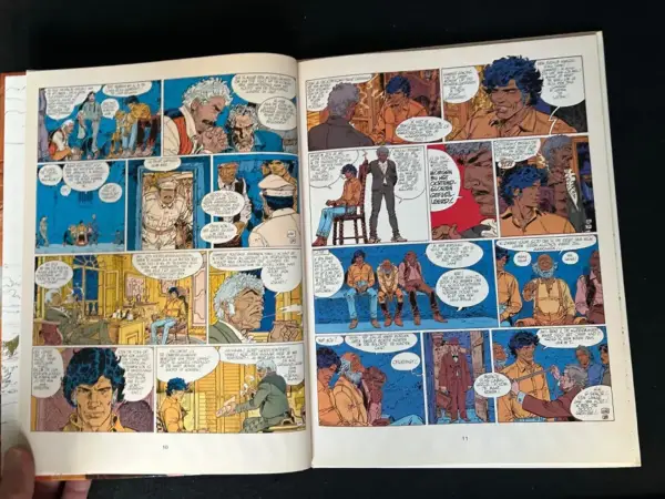 1e drukken HC Een avontuur van Luitenant Blueberry - De laatste kaart (1983)