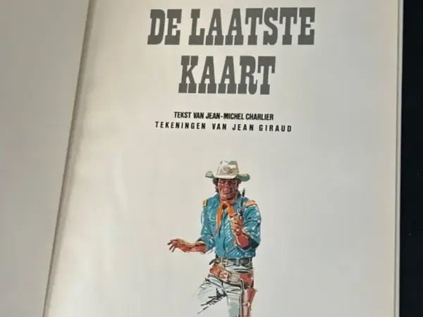 1e drukken HC Een avontuur van Luitenant Blueberry - De laatste kaart (1983)