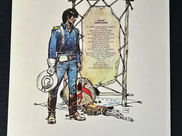 1e drukken HC Een avontuur van Luitenant Blueberry - De laatste kaart (1983)