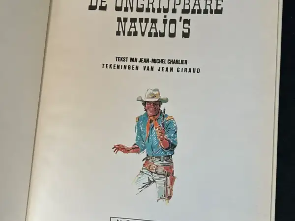 1e drukken HC Een avontuur van Luitenant Blueberry - De ongrijpbare Navajo's