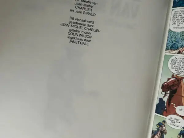 1e drukken HC De jonge jaren van Blueberry - De outlaws van Missouri (1985)