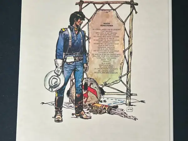 1e drukken HC De jonge jaren van Blueberry - De outlaws van Missouri (1985)