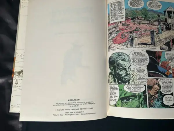 1e drukken HC Een avontuur van Luitenant Blueberry - Vogelvrijverklaard (1974)