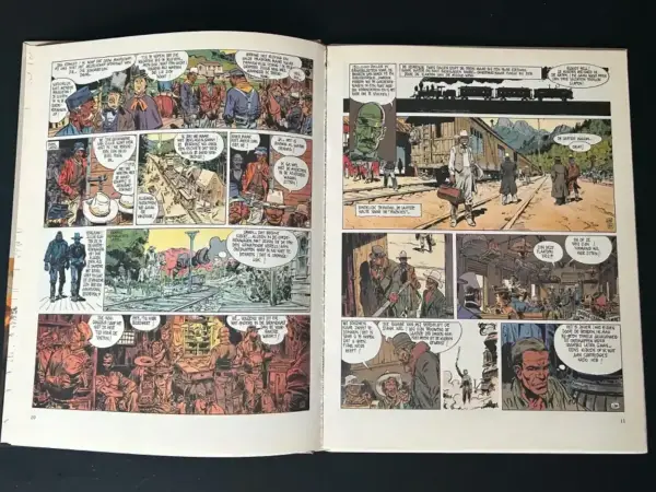 1e drukken HC Een avontuur van Luitenant Blueberry - Vogelvrijverklaard (1974)