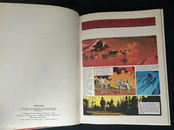 1e drukken HC Een avontuur van Luitenant Blueberry - Ballade voor een doodskist