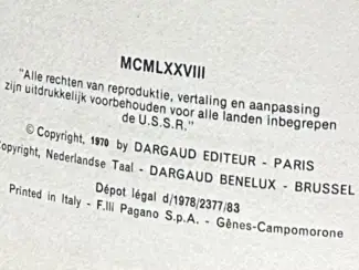 1e drukken HC Een Avontuur van Luitenant Blueberry -De man met de ijzeren vuist