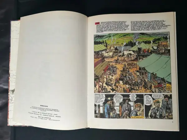 1e drukken HC Een Avontuur van Luitenant Blueberry -De man met de ijzeren vuist