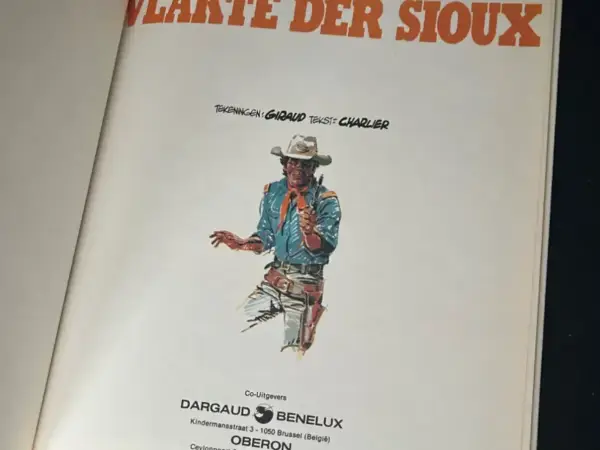 1e drukken HC Een Avontuur van Luitenant Blueberry - Vlakte der Sioux (1971)