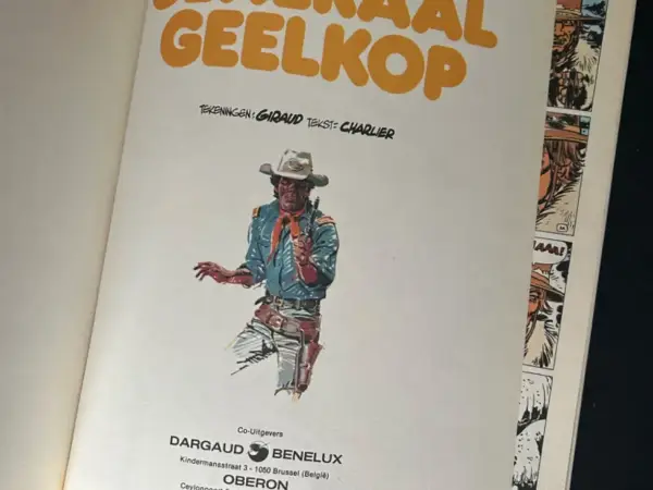 1e drukken HC Een avontuur van Luitenant Blueberry - Generaal Geelkop