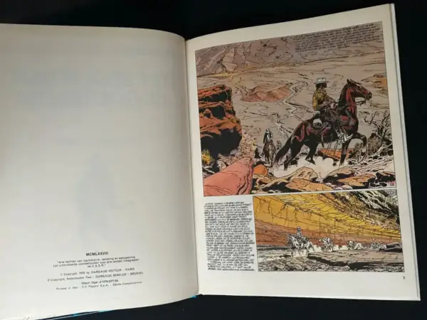 1e drukken HC Een avontuur van Luitenant Blueberry - Het spook van de goudmijn