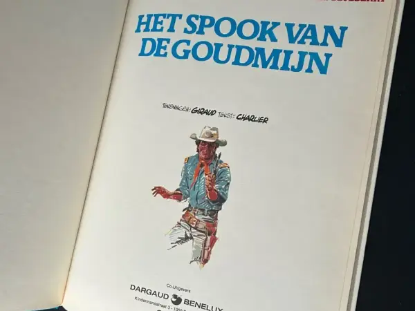 1e drukken HC Een avontuur van Luitenant Blueberry - Het spook van de goudmijn