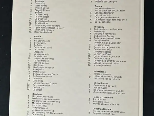 1e drukken HC Luitenant Blueberry - De man die $500.000 waard was (1973)