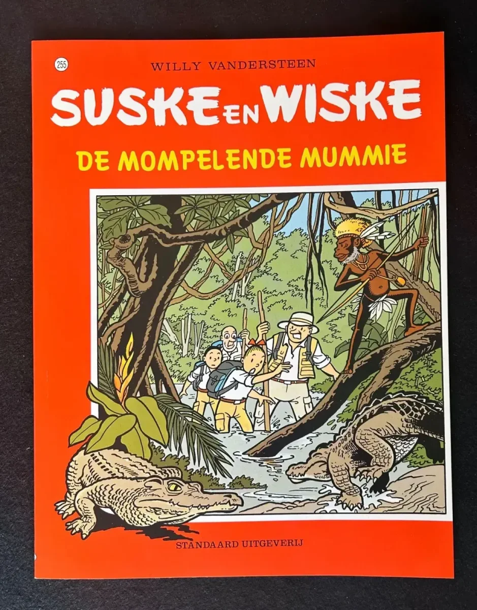 Suske en Wiske - De mompelende mummie (1e druk, 1998)