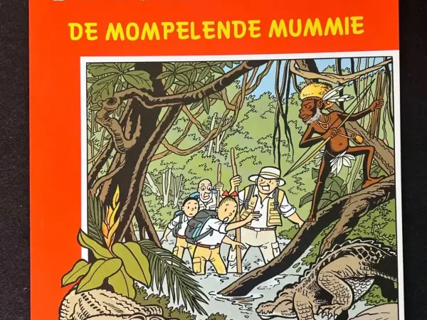 Suske en Wiske - De mompelende mummie (1e druk, 1998)