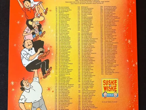 Belgisch & Vandersteen Suske en Wiske - Volle maan (1e druk, 1997)