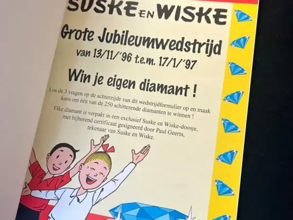 Belgisch & Vandersteen Suske en Wiske - Het grote gat (1e druk, 1996)