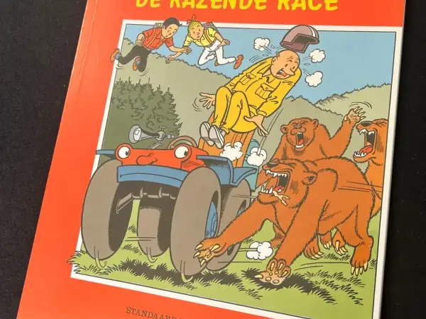 Suske en Wiske - De razende race (Nieuw in folie, 1e druk, 1996)