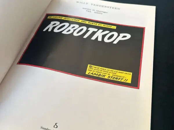 Belgisch & Vandersteen Suske en Wiske - Robotkop (1e druk, 1996)