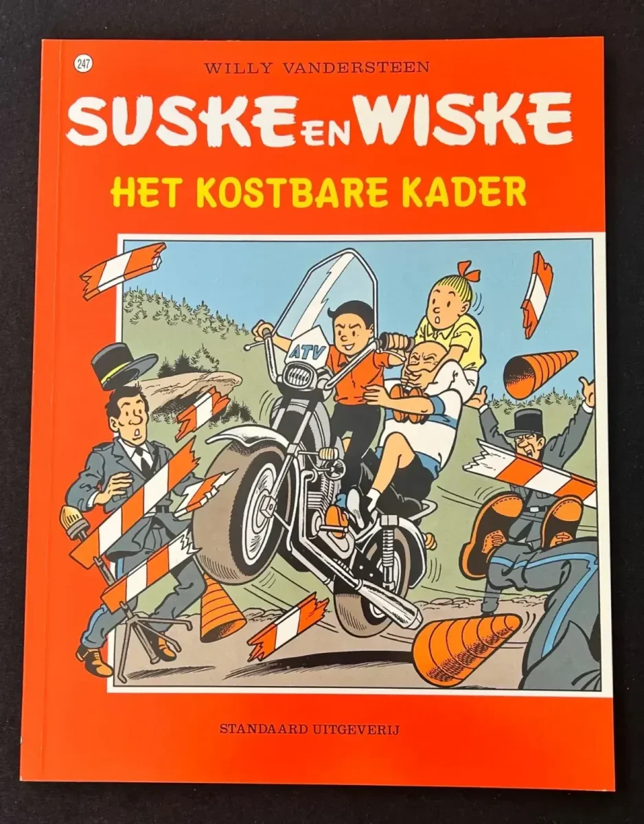 Suske en Wiske - Het kostbare kader (1e druk, 1996)