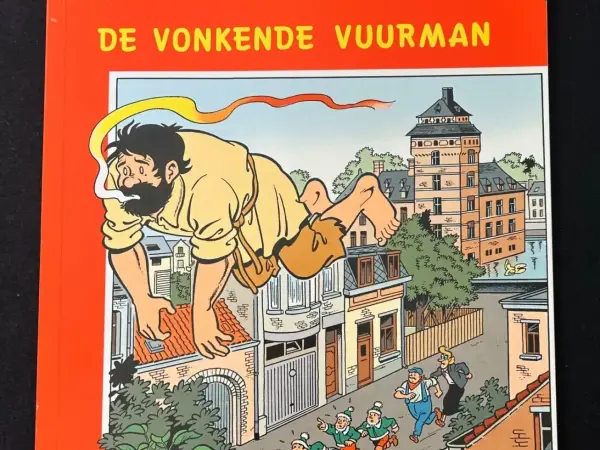 Suske en Wiske - De vonkende vuurman (1e druk, 1995)