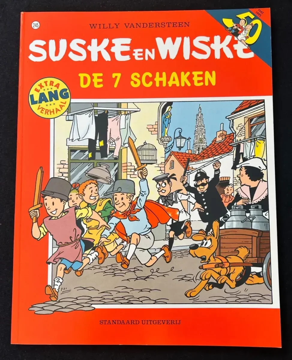 Suske en Wiske - De 7 schaken (1e druk, 1995)