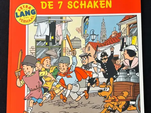 Suske en Wiske - De 7 schaken (1e druk, 1995)