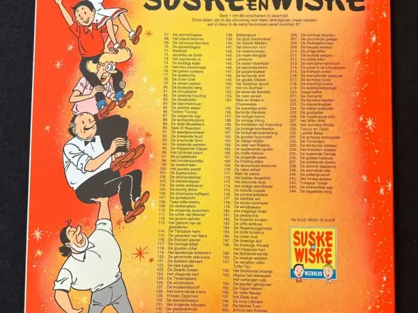 Belgisch & Vandersteen Suske en Wiske - De begeerde berg (1e druk, 1995)