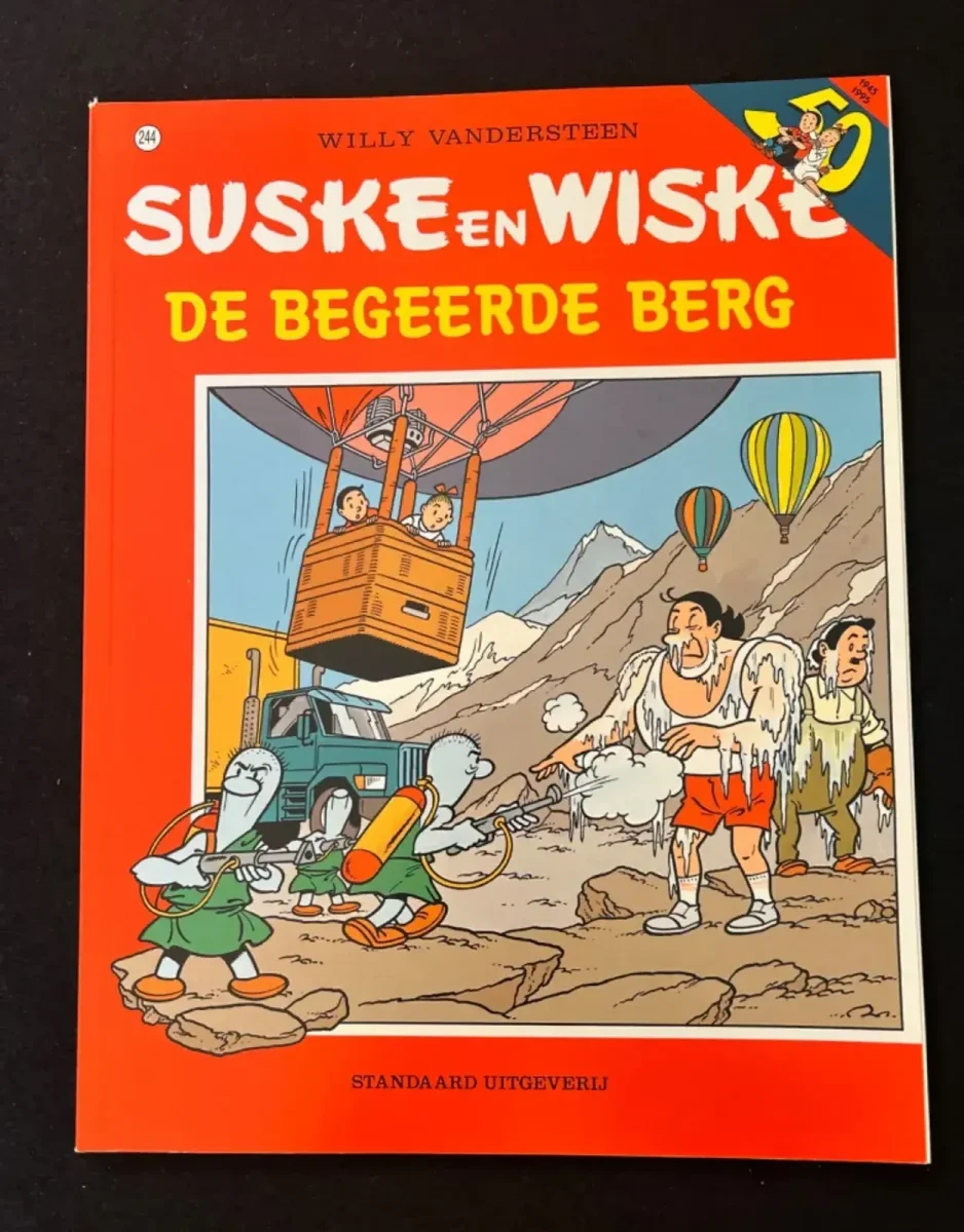 Suske en Wiske - De begeerde berg (1e druk, 1995)
