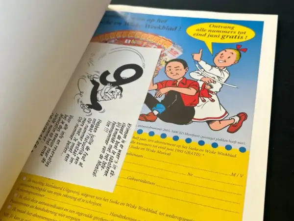 Belgisch & Vandersteen Suske en Wiske - De begeerde berg (1e druk, 1995)