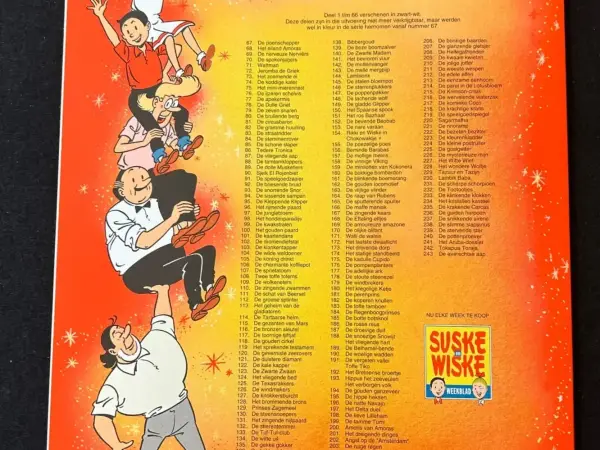 Belgisch & Vandersteen Suske en Wiske - De averechtse aap (1e druk, 1995)