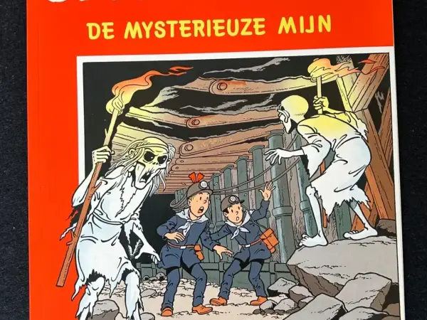 Suske en Wiske - De mysterieuze mijn (1e druk, 1990)