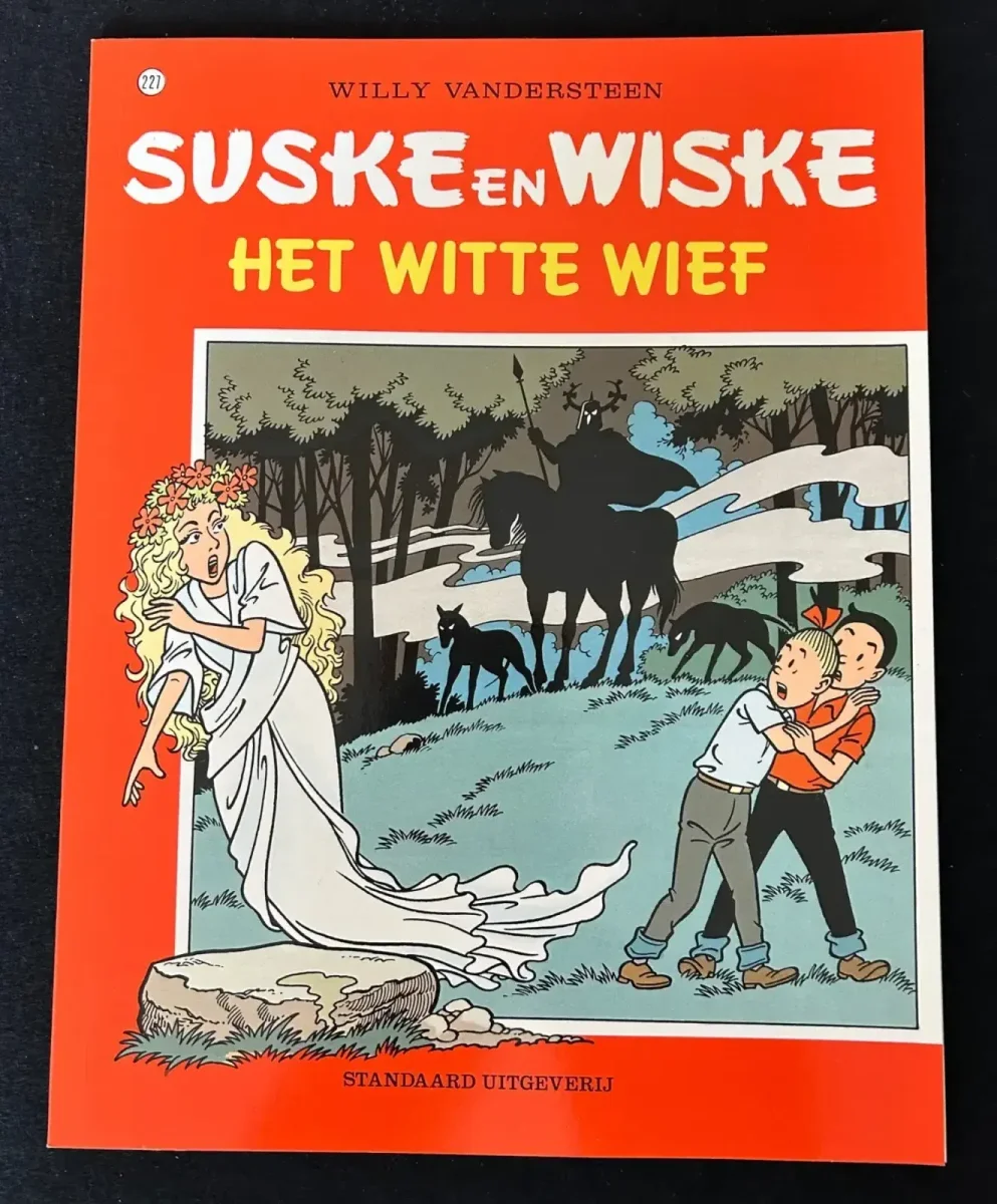 Suske en Wiske - Het witte wief (1e druk, 1991)