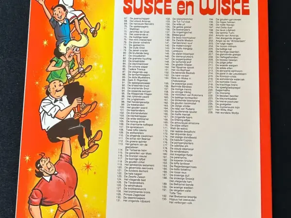 Belgisch & Vandersteen Suske en Wiske - Het wondere Wolfje (1e druk, 1991)