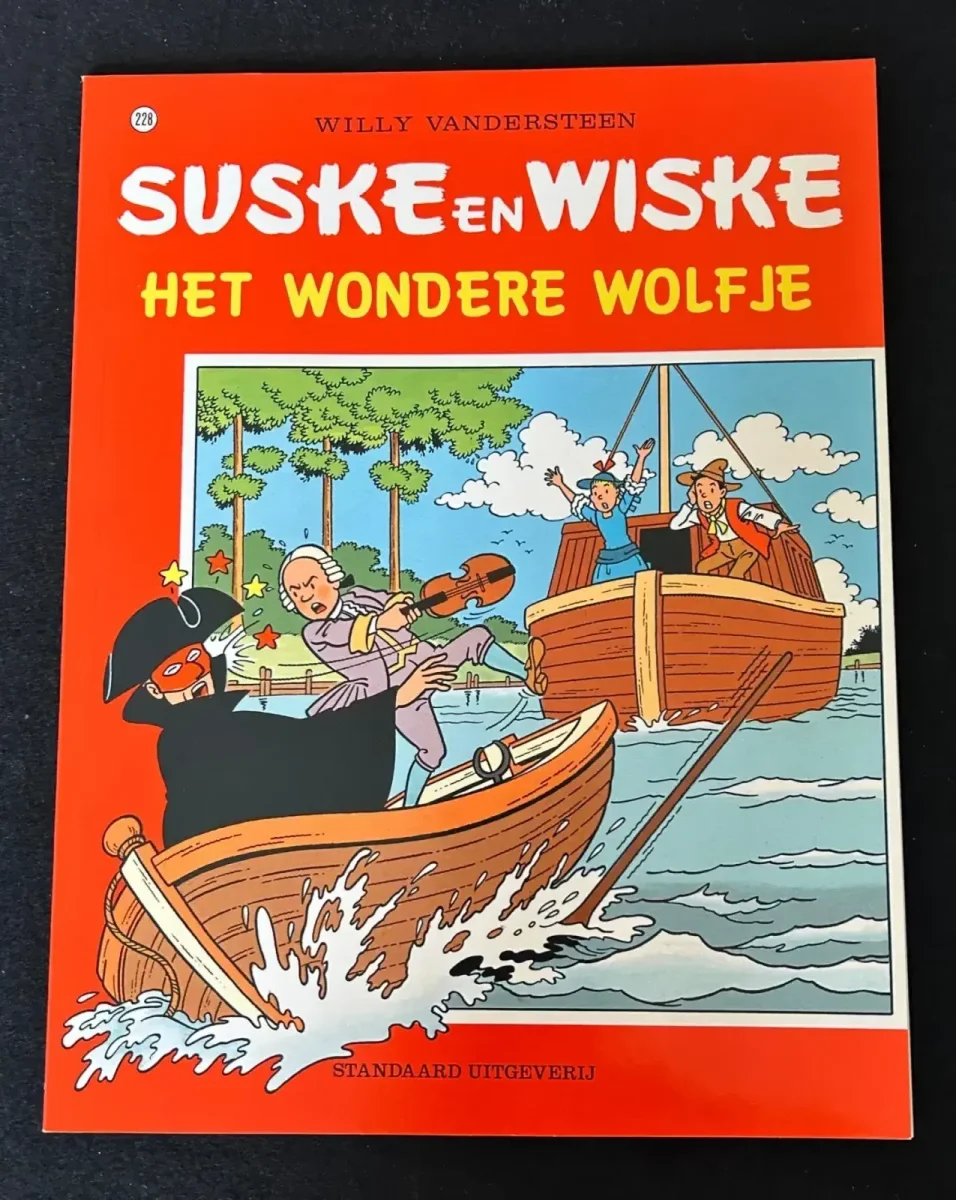 Suske en Wiske - Het wondere Wolfje (1e druk, 1991)