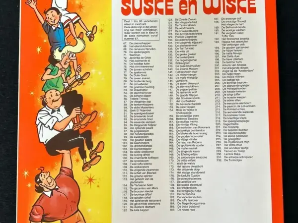 Belgisch & Vandersteen Suske en Wiske - De tootootjes (1e druk, 1992)