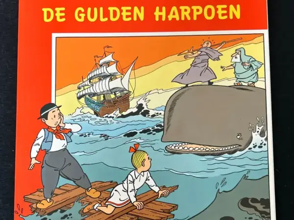 Suske en Wiske - De gulden harpoen (1e druk, 1993)