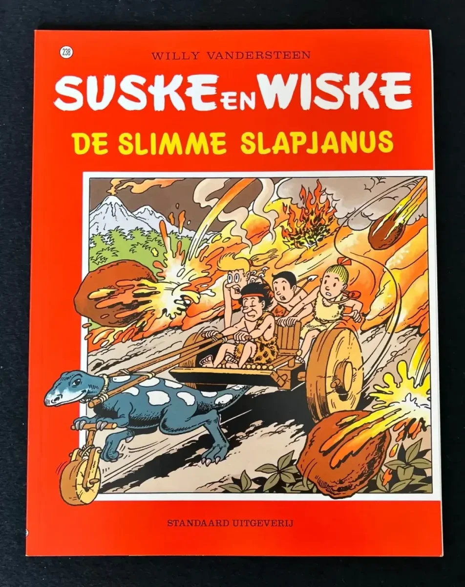 Suske en Wiske - De slimme slapjanus (1e druk, 1993)