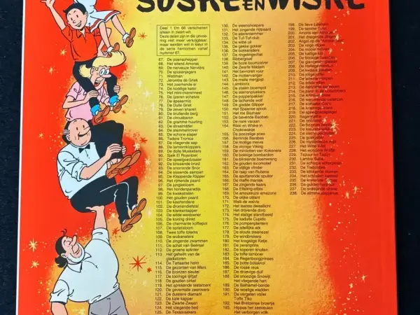 Belgisch & Vandersteen Suske en Wiske - De slimme slapjanus (1e druk, 1993)